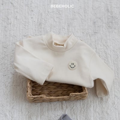Bebe holic41｜(3m-18m) 微笑中領素面上衣8
