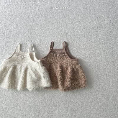 Lindo02｜(3m-18m) 毛毛細肩背心7