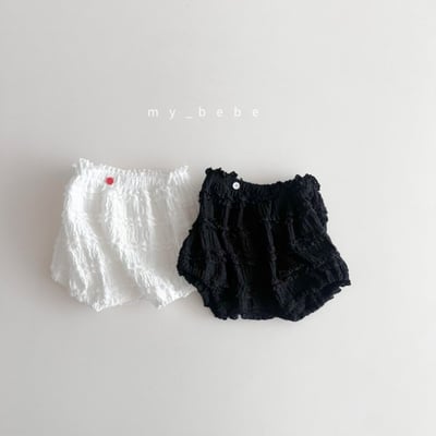 my_bebe14｜(58-72cm) 花邊層次燈籠褲3