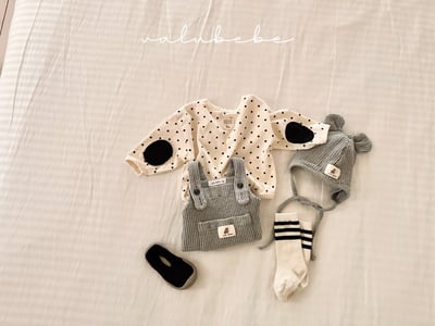 Valubebe07｜(65-80) 華夫格吊帶包屁衣12