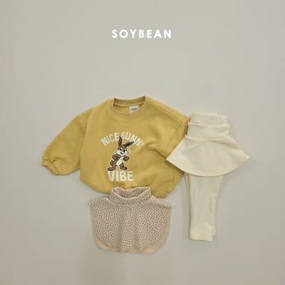 Soybean27｜(75cm-118cm) 小兔印花休閒上衣8