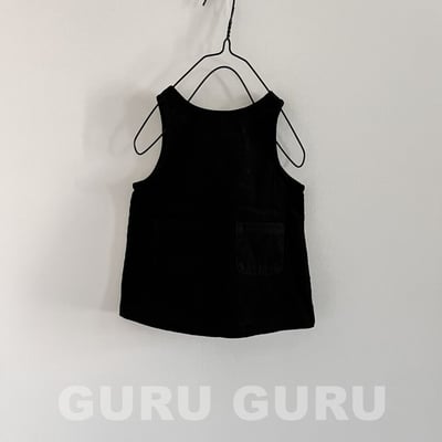 GURU GURU24｜(6m-24m) 2色燈芯絨口袋背心佯裝2