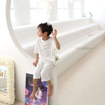 LIME&BLUE11｜(80-118cm)  黃油花居家服12