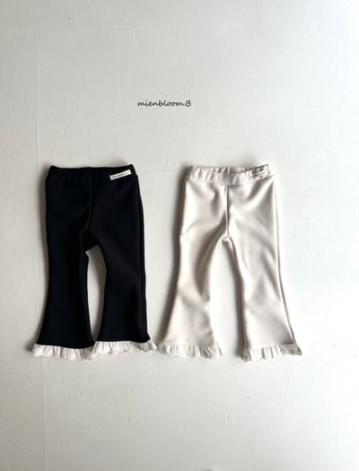 Bloom.b37｜(0m-24m/85cm-125cm) 蕾絲邊喇叭褲18