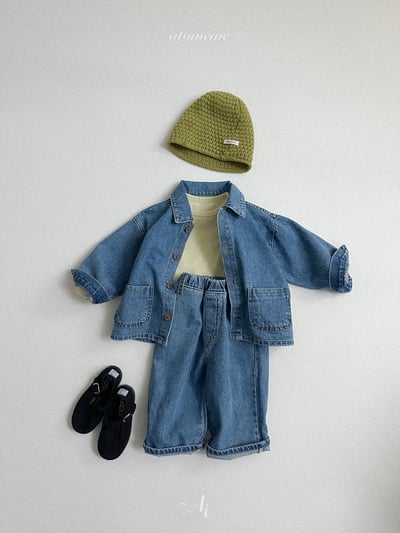 Atomeme04｜(70-110) 簡約牛仔褲11