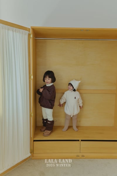 lala land09｜(60cm-83cm) 3色格蘭小熊包屁衣14