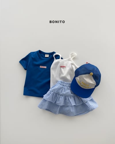 Bonito50｜(75cm-125cm) 6色繽紛色彩小標上衣9