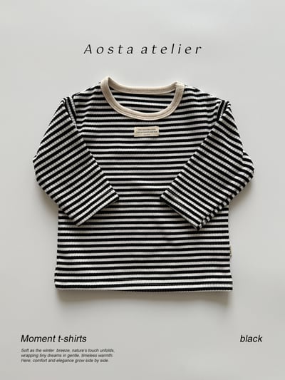 AOSTA57｜(6m-5y) 羅紋圓領上衣7