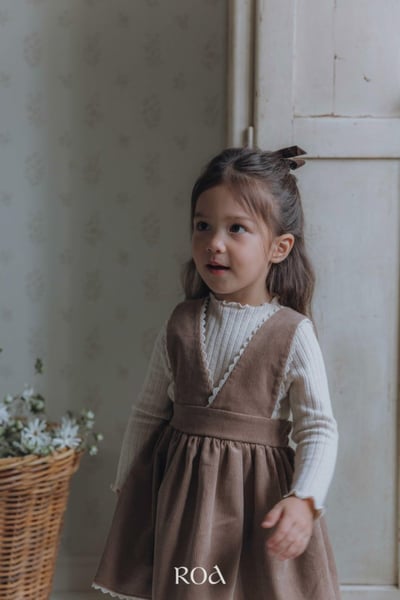 ROA26｜(80cm-120cm) 2色條紋素色上衣9