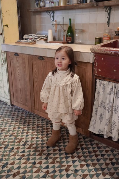 onu 19｜(70cm-115cm) 燈芯絨碎花蕾絲襯衫20