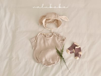 Valubebe 64｜(65-80cm) 棉麻口袋套裝10