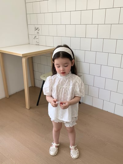 JE40｜(80-120cm) 刺繡小花套裝12