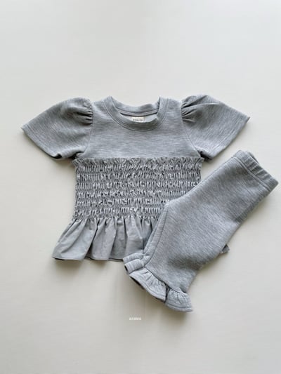 Azalea07｜(85-118cm) 荷葉邊五分褲4