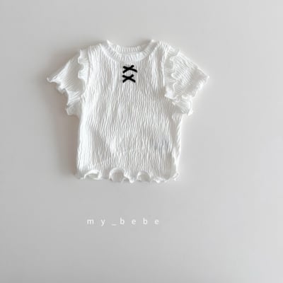 my_bebe35｜(80-120cm) 荷葉層次邊上衣16