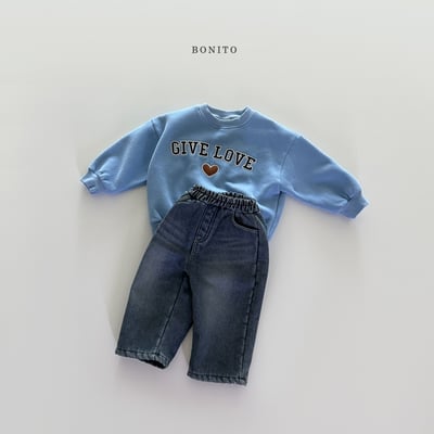 Bonito51｜(75cm-125cm-mom) 英字印花休閒上衣7