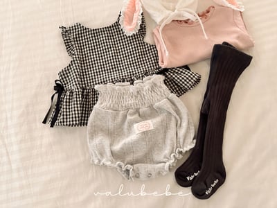 Valubebe22｜(65-90) 荷葉袖邊背心8