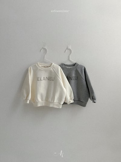 Atomeme31｜(70-110) 簡約英字休閒上衣1