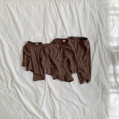 Fondue 32｜(65cm-100cm)  小碎花居家套裝13