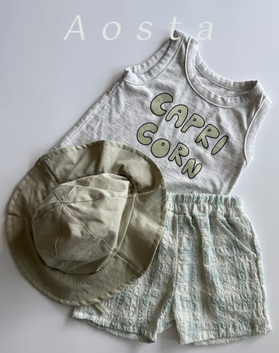 AOSTA02｜(6m-5y) 3色格子短褲21