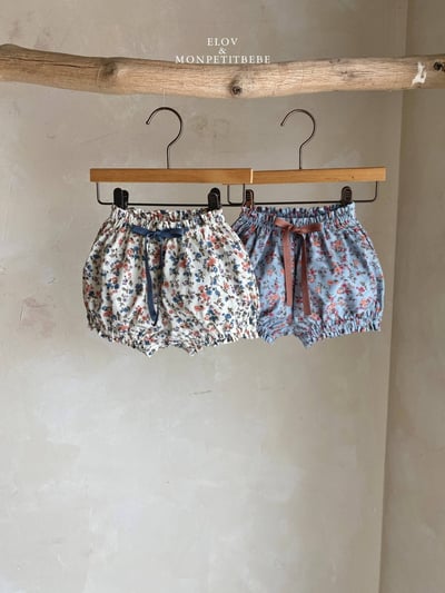 Mon petit20｜(73-118cm) 碎花抽繩短褲12