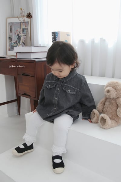 bebe nine03 (65-90) 2色牛仔包屁衣10