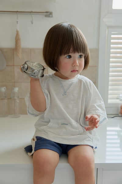 onu20｜(70cm-115cm) 雙口袋縫線上衣8