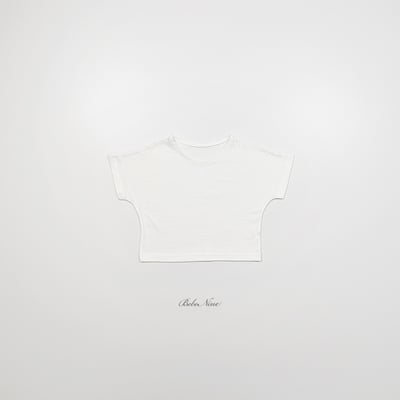 bebe nine30  (65cm-115cm) 3色簡約素色上衣8