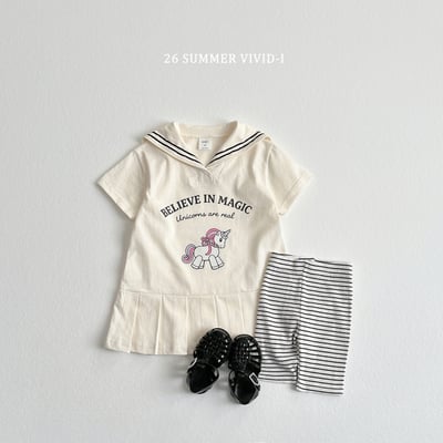 vivid30｜(78cm-125cm) 3款彩虹小馬水手連身裙14