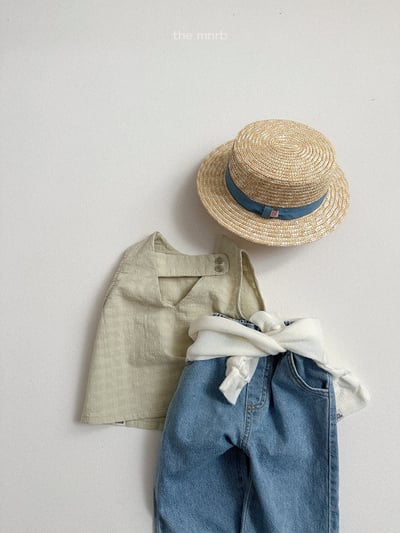 MiniRobe36｜(70-110) 壓紋簡約設計背心3