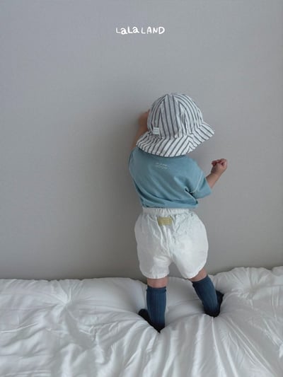 lala land02｜(3m-18m) 3色口袋棉質短褲8