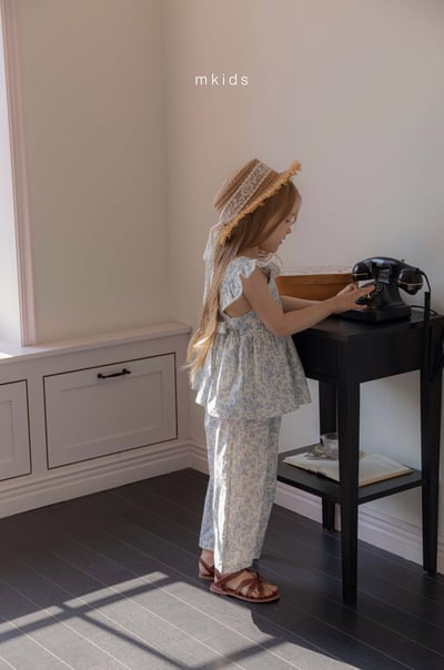 M-KIDS47｜(65-115cm) 蕾絲草帽14