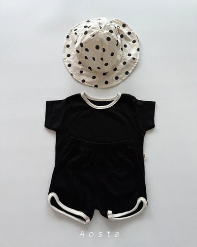 AOSTA43｜(6m-5y) 4款夏季羅紋短袖上衣14