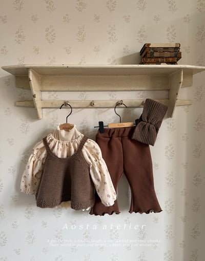 AOSTA14｜(1y5y) 冬季針織壓紋背心16