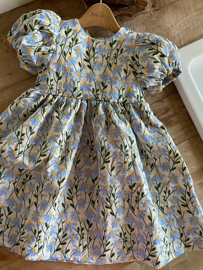 Anne Shirley39｜(1y-5y) 2色夏日刺繡花卉洋裝5