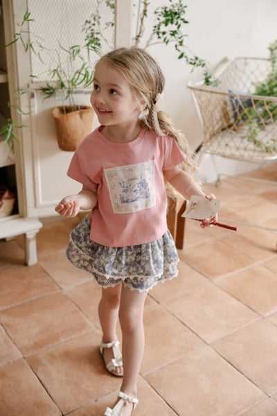 FLO09｜(75-140) 花朵蕾絲蛋糕裙19