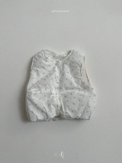 Atomeme40｜(70-110) 印花鋪棉背心9