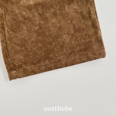 Oottbebe67｜(1y-7y)   石洗木紋長褲11