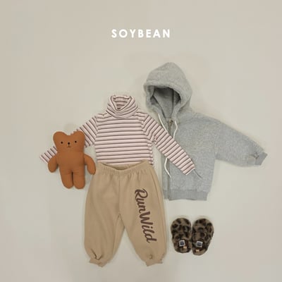 Soybean37｜(75cm-118cm) 刷毛連帽外套13