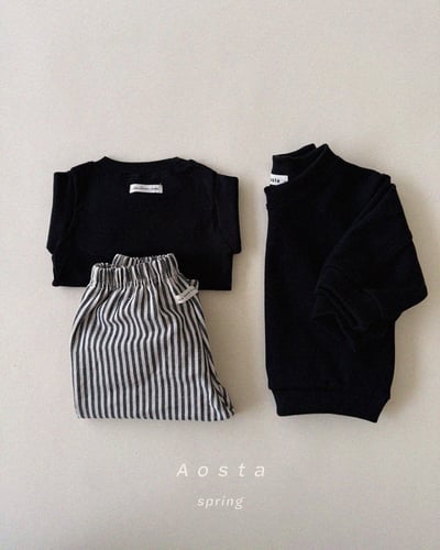 AOSTA08｜(6m-5y) 日常壓線休閒上衣23