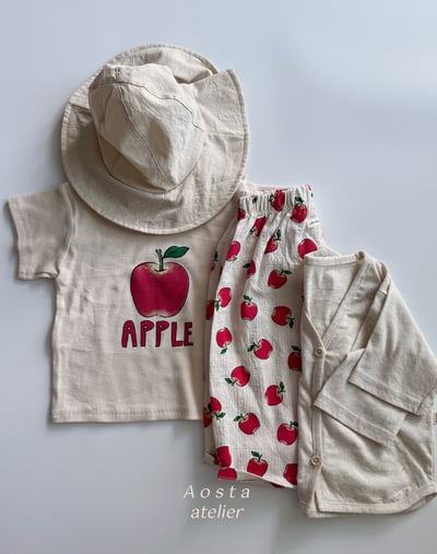AOSTA41｜(6m-5y) 2款甜美水果插圖上衣17