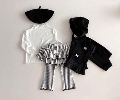 my_bebe12｜(-12m-7y) 蛋糕荷葉喇叭褲裙13