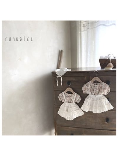 NUNU BIEL06｜(65-115cm) 梅花雪紡衫10