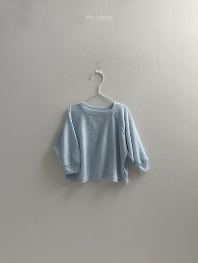 MiniRobe37｜(70-110) 華夫格寬鬆長袖上衣4