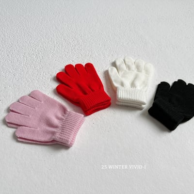 vivid118｜(free) 素面保暖手套2