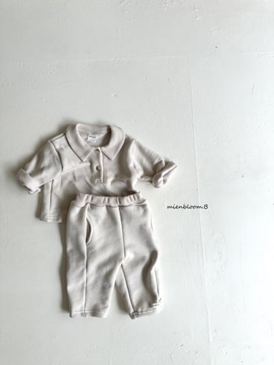 Bloom.b23｜(0m-24m/85cm-125cm) 簡約有領上衣7