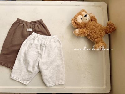 Valubebe40｜(65-90) 壓線休閒七分褲1