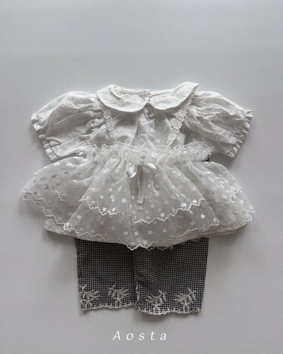 AOSTA64｜(Free) 2款蕾絲吊帶蛋糕裙9