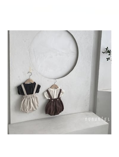 NUNU BIEL10｜(65-115cm) 可愛吊帶褲9