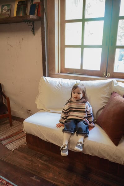 onu 45｜(70cm-115cm) 磨毛多條紋上衣21