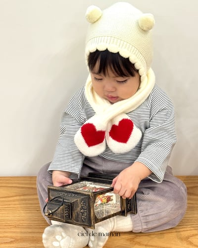 Cieldemaman05｜(76cm~110cm)  4色條紋長袖上衣3